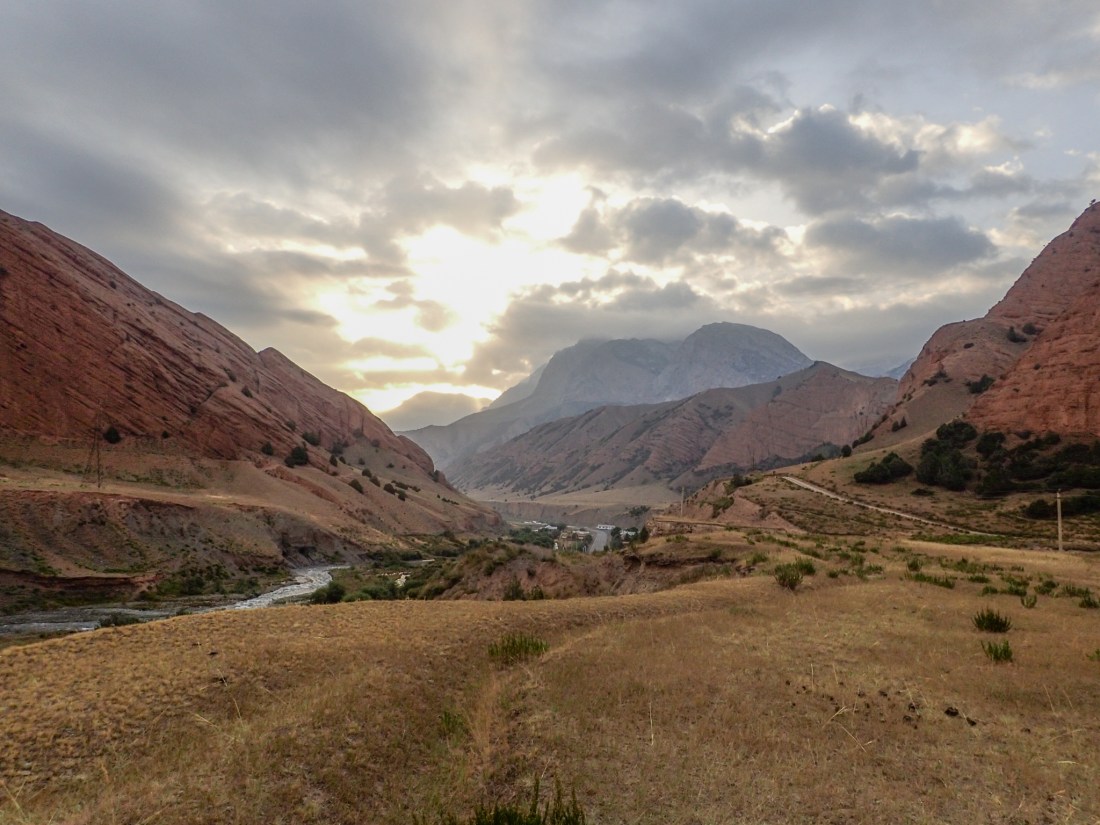 Morning at the camp-site