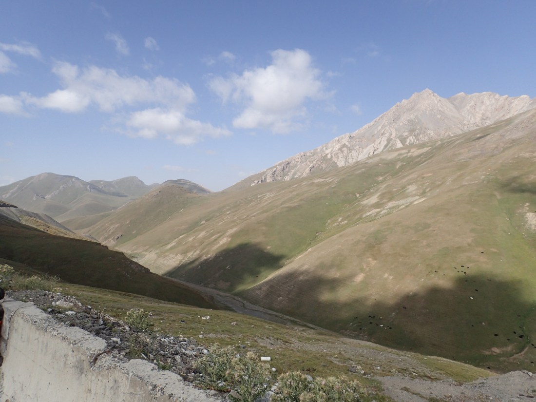 View of the Pamir Mountains