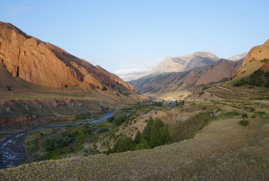 Beautiful views from the campsite