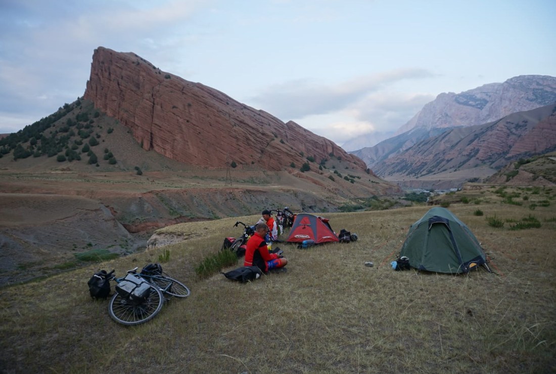 Settling down for the night