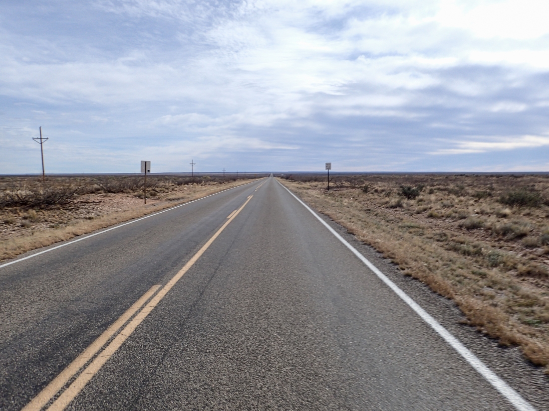 West Texas - long straight roads