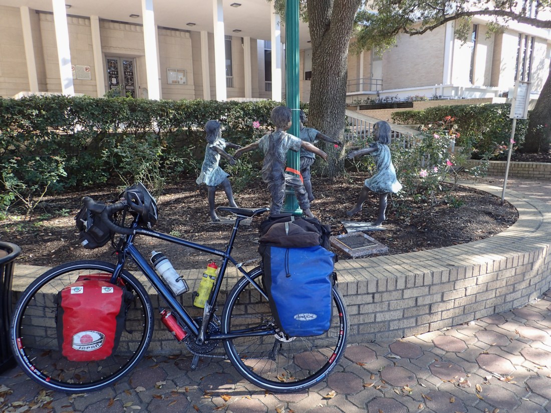 The "Children at Play" Statues at Conroe, Texas