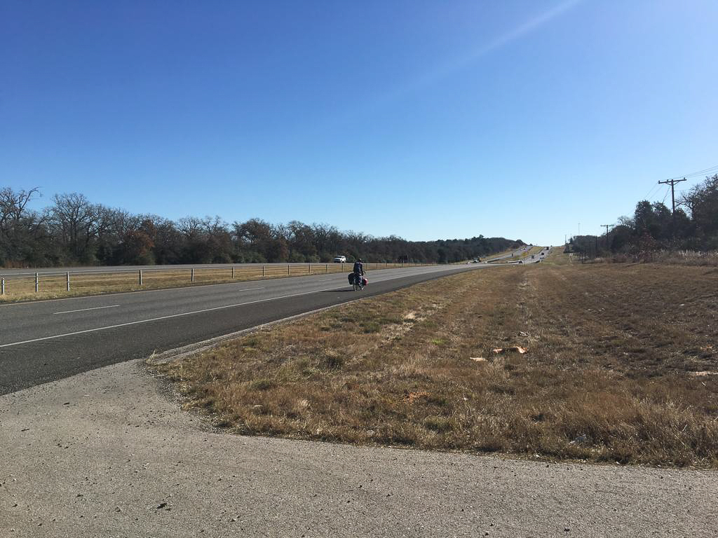 Keith hits the road again and is heading east from Austin, Texas