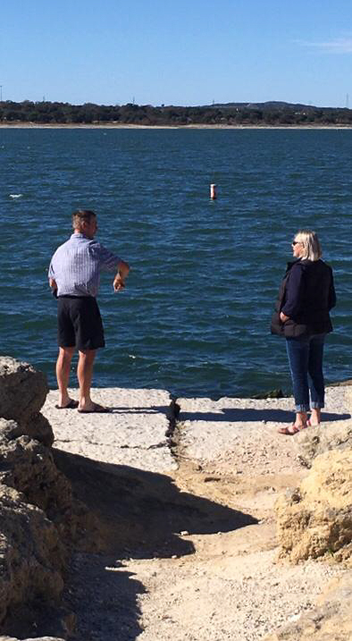 Keith and Debbie at Lake Travis